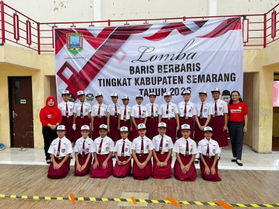 Peleton inti SD N Sudirman: Wakil Lomba PBB Kec. Ambarawa di Kab Semarang Tahun 2026